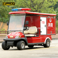 2 seats mini new electric fire engine 48V Trojan fire truck for sale Fire Fighting Truck